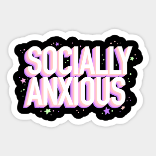 Socially Anxious Alt Sticker